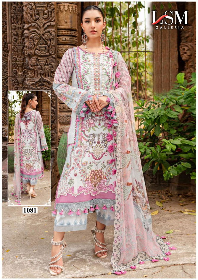 Parian Dream Vol 9 By LSM Lawn Cotton Pakistani Dress Material Wholesale Shop In Surat